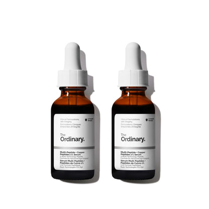 HOTThe Ordinary Multi-Peptide + Copper Peptides 1%, GHK-Cu Anti-Aging Serum for Fine Lines and Skin Elasticity