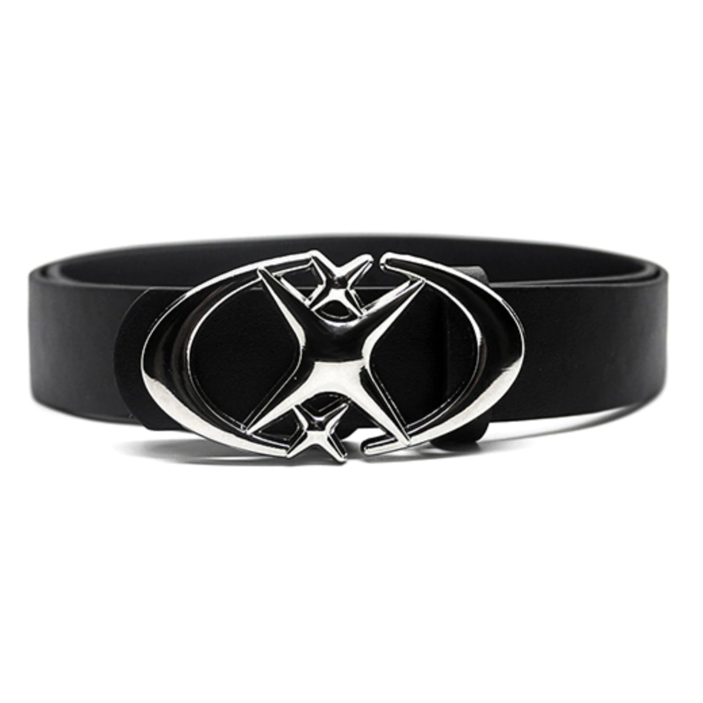 HOTY2k Belt Star Metal Buckle Vintage Gothic Punk Rock Emo Grunge Accessories Western Chunky Belts Trendy Y2k Clothes