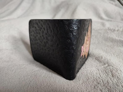 HOTMen's 3D Genuine Leather Wallet, Handmade wallet, Carved wallet, Tooled wallet, Airbrush Art, Bifold wallet, Custom wallet, Personalized wallet, Wild boar