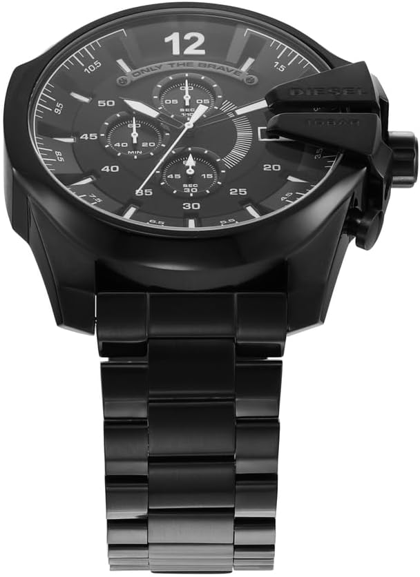 HOTDiesel Mega Chief Watch for Men, Chronograph Men's Watch