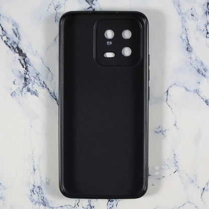 HOTSoft Case Compatible with Xiaomi 13 Special, Slim Shockproof Bumper Protective Back Cover, Anti-Scratch Flexible Shell, Grip-Friendly(Black)