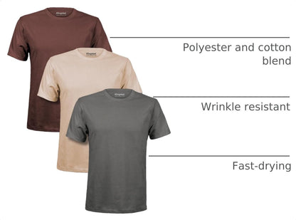 HOTKingsted T-Shirts for Men Pack - Royally Comfortable - Super Soft Premium Fabric - Well-Crafted Classic Tee