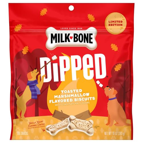 HOTMilk-Bone MaroSnacks Small Dog Treats with Real Bone Marrow, 40 Oz. Canister | Dog treats with 12% protein