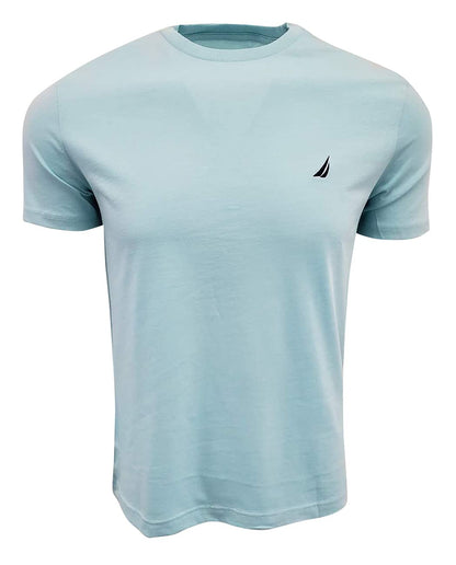 HOTNautica Men's Short Sleeve Solid Crew Neck T-Shirt Shirt