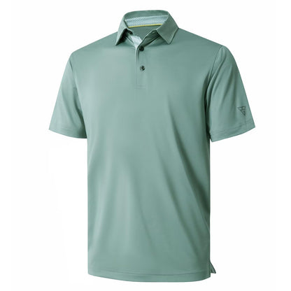 HOTMens Polo Shirts Short and Long Sleeve Casual Solid Stylish Dry Fit Performance Designed Collared Golf Polo Shirts for Men