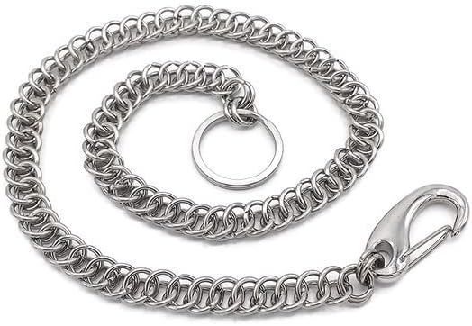 HOTStainless Steel Half Persian Chainmail Wallet Chain