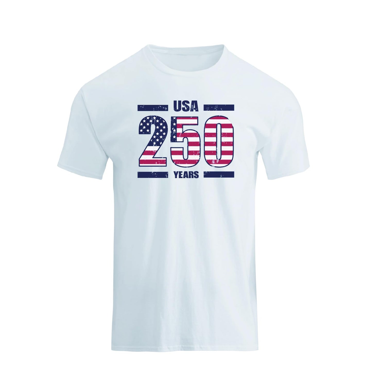 HOTH HYFOL Men's Graphic T-Shirts USA Flag Cotton Short Sleeve American Patriotic Crewneck Casual Regular Tee Shirts