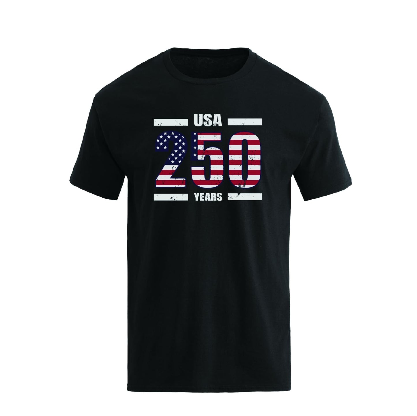 HOTH HYFOL Men's Graphic T-Shirts USA Flag Cotton Short Sleeve American Patriotic Crewneck Casual Regular Tee Shirts