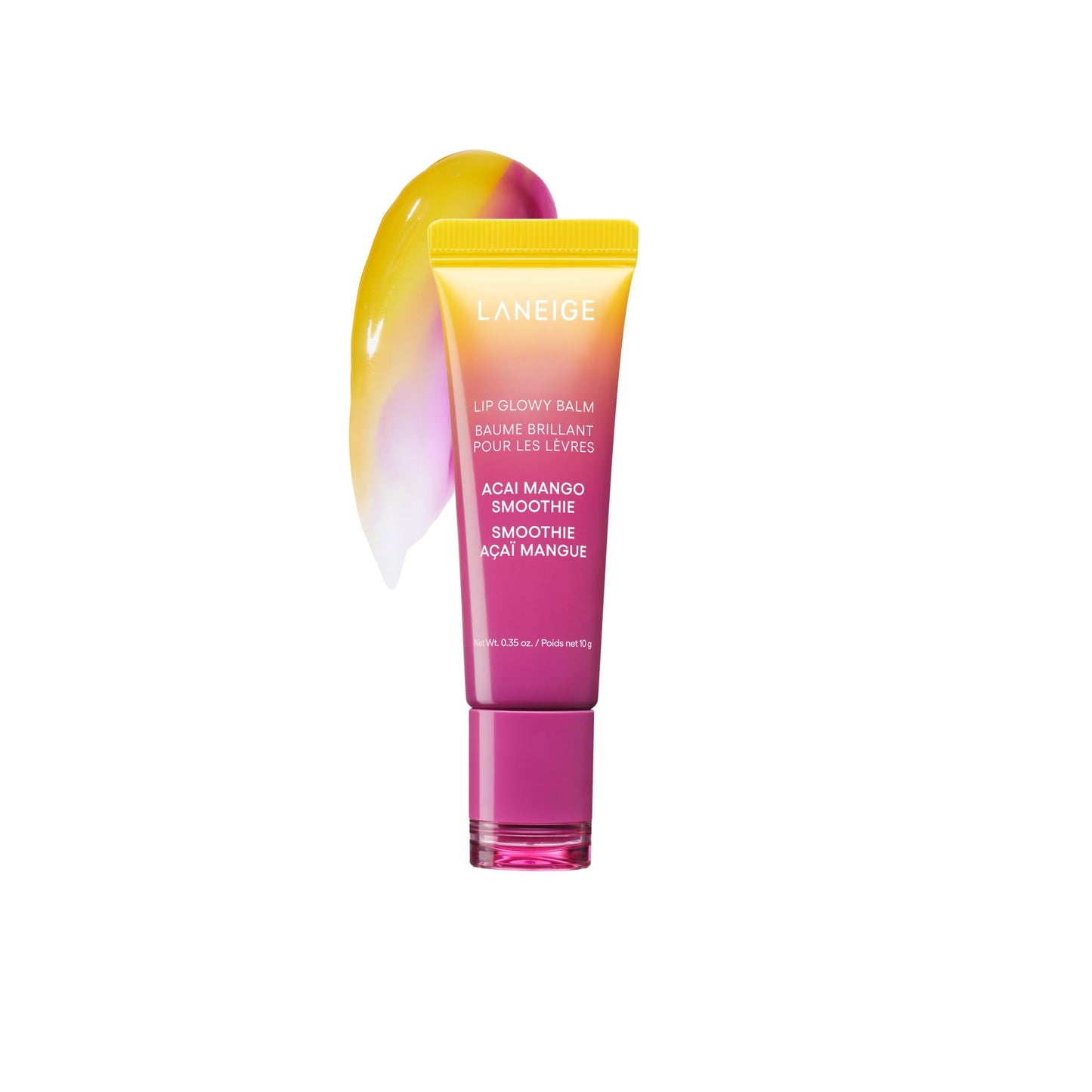 HOTLANEIGE Lip Glowy Balm: Sheer Tinted Lip Moisturizer with Shea Butter, for Hydrating Shine & Soft Lips