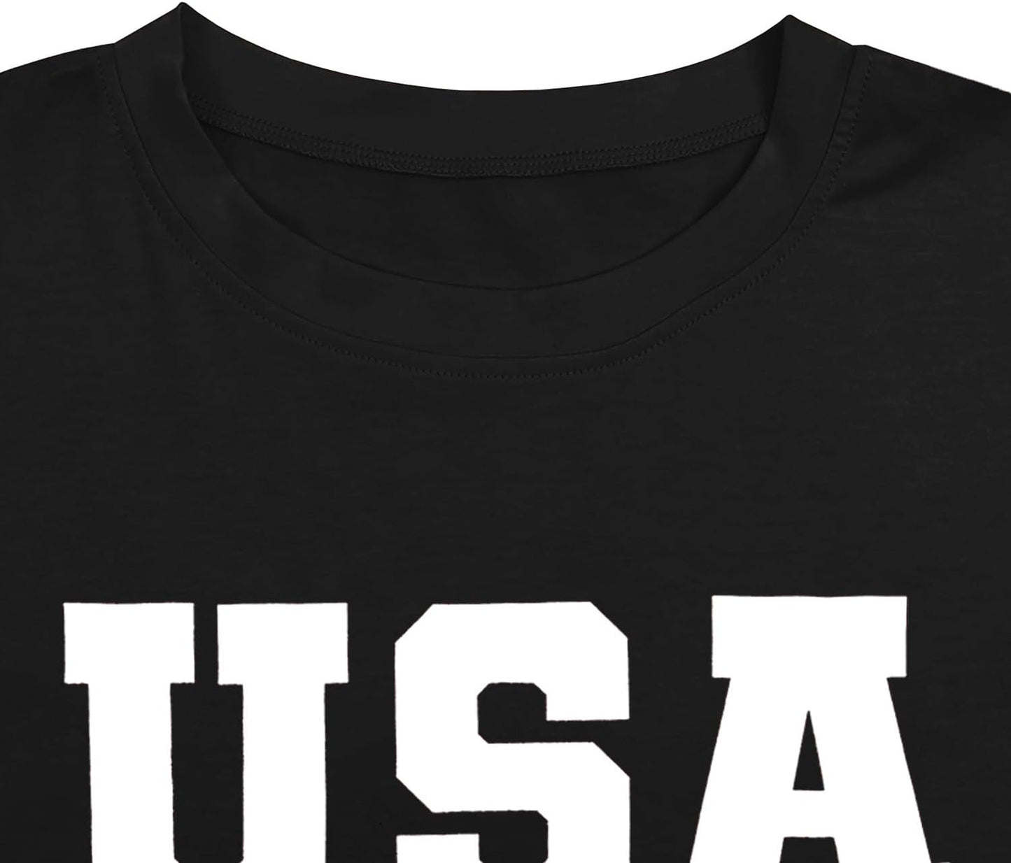HOTSUWATOIN USA 4th of July Shirts for Men American Flag Short Sleeve Patriotic Independence Day Tee Top