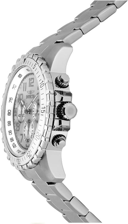HOTInvicta Men's 1326 Invicta II Chronograph Black Dial Two-Tone Stainless Steel Watch