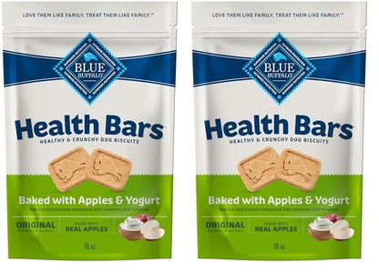 HOTBlue Buffalo Health Bars Bacon, Egg & Cheese Crunchy Dog Biscuits, Oven-Baked with Real Bacon & Natural Ingredients, Healthy Dog Treats with No Artificial Flavors or Preservatives, Jumbo Box 3.5 lbs.