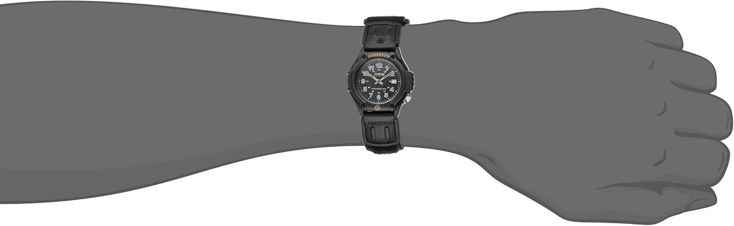 HOTCasio FT500WC Series | Men's Analog Watch | 100 Meter Water Resistance | LED Light | Date Display | Leather/Cloth Band | Regular Time Keeping (HR, Min, SEC, PM, Date, Day) | 3 Year Battery