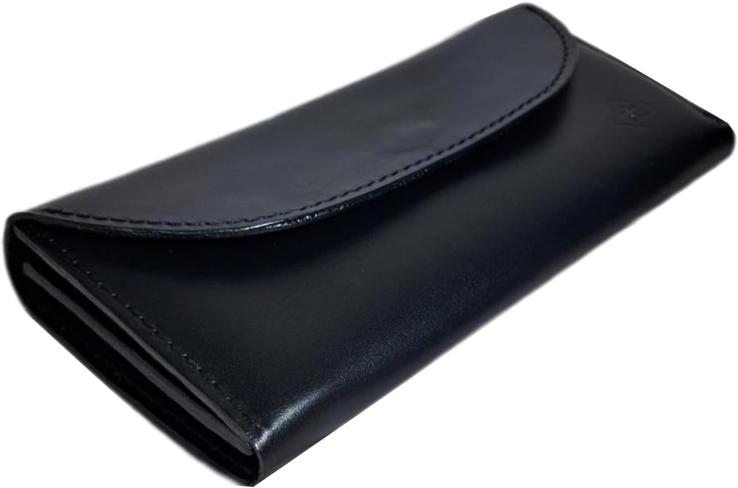 HOTINGVARR Leather Long Wallet for Women, Handmade wallet, Leather Purse, Gift for her (Black)