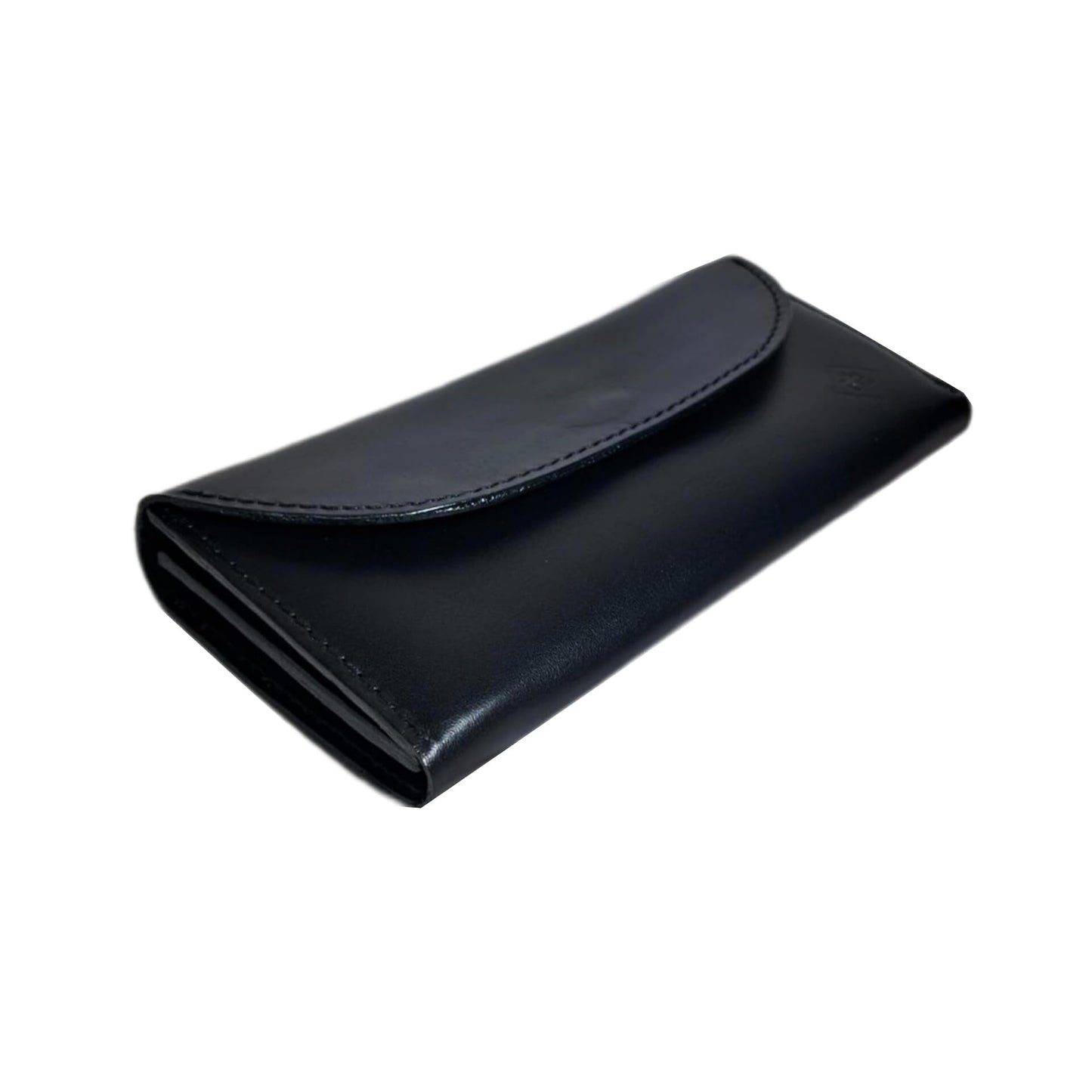 HOTINGVARR Leather Long Wallet for Women, Handmade wallet, Leather Purse, Gift for her (Black)