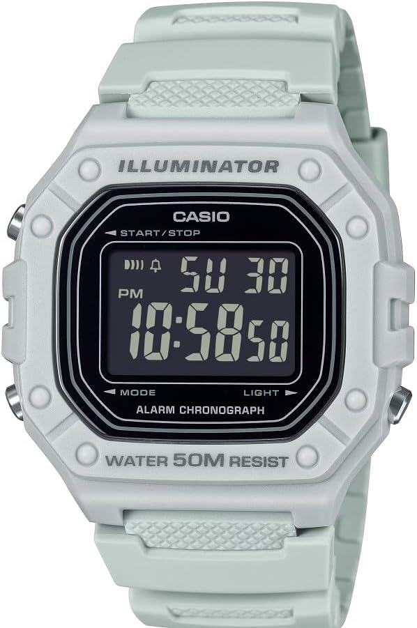 HOTCasio W-218H Series | 7-Year Battery