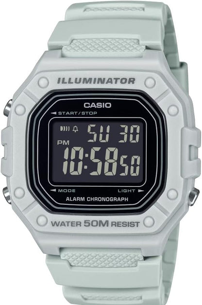 HOTCasio W-218H Series | 7-Year Battery