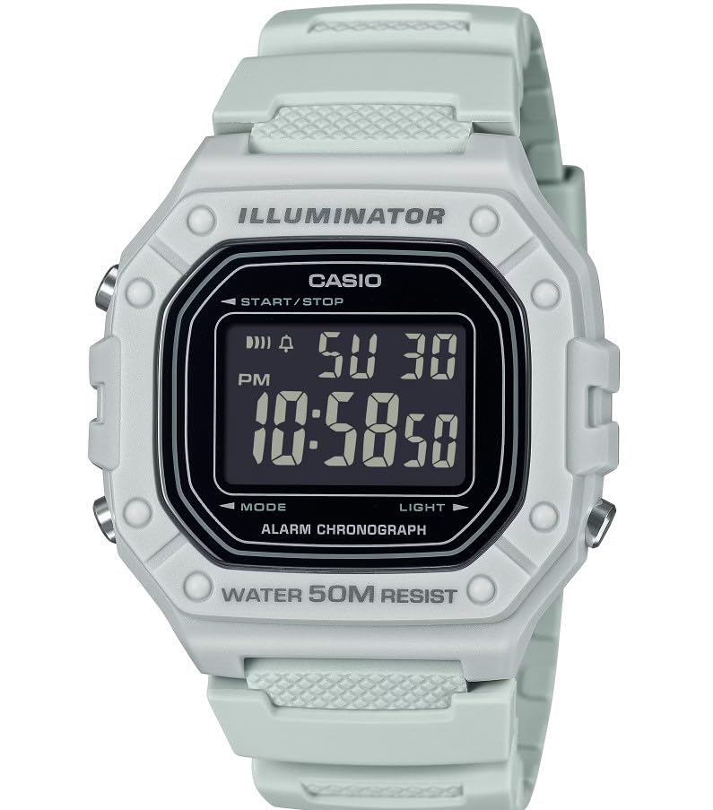 HOTCasio W-218H Series | 7-Year Battery