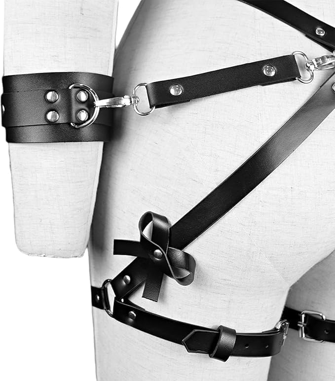 HOTPunk Waist Belt for Women, | Adjustable Size, Breathable Material, Punk Style