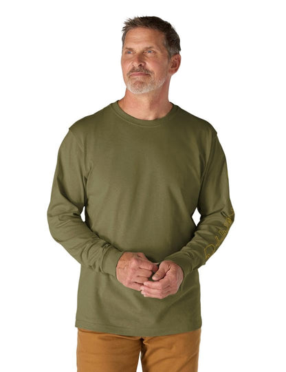 HOTCarhartt Men's Dearborn Loose Long-Sleeve Logo T-Shirt Closeout