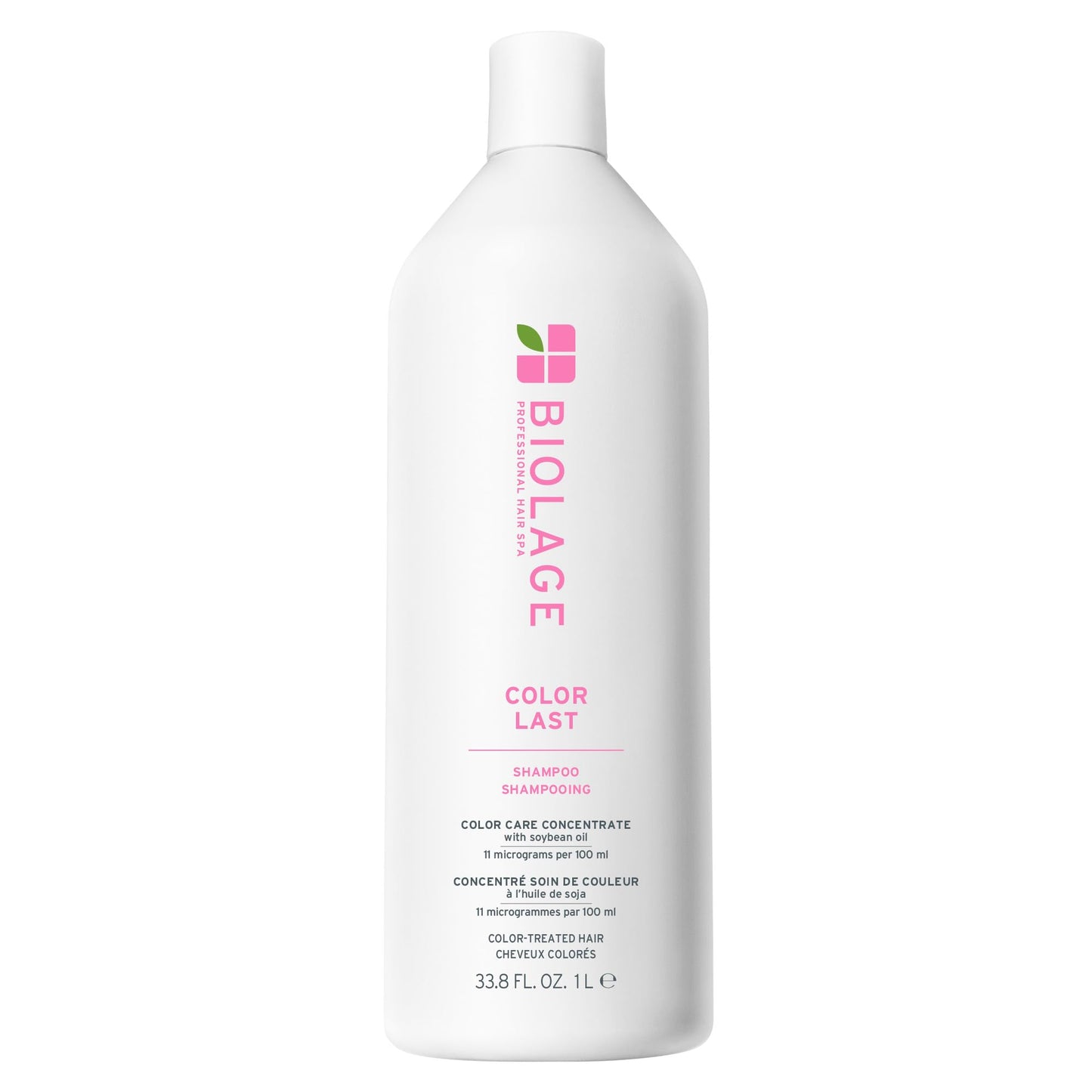 HOTBiolage Color Last Shampoo - For Color-Treated Hair, Gently Cleanses, Nourishes, Strengthens, Hydrates and Adds Shine, Soybean Oil & Stearic Acid, Paraben & Mineral Oil-Free, Vegan