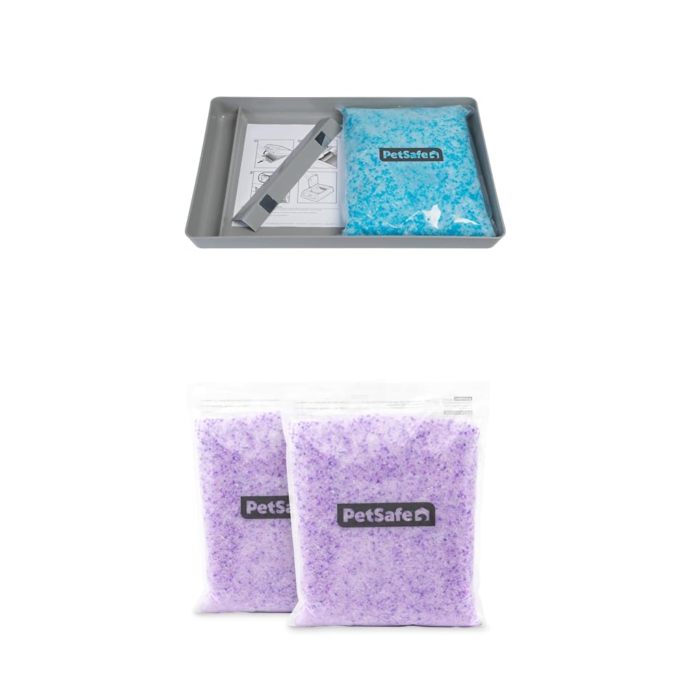 HOTPetSafe ScoopFree Premium Crystal Litter, Fresh Scent, 4.3 Lb Bag, 2 Pack