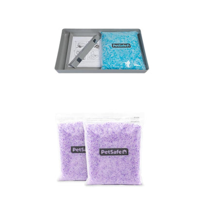 HOTPetSafe ScoopFree Premium Crystal Litter, Fresh Scent, 4.3 Lb Bag, 2 Pack