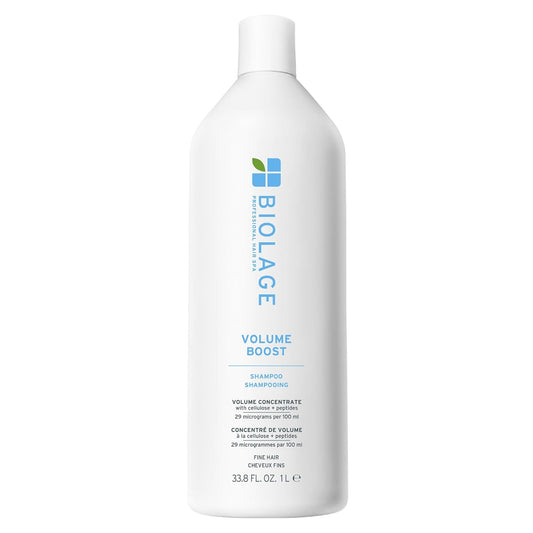 HOTBiolage Volume Boost Shampoo for Fine Hair – Creates Lasting, Lightweight Volume, Root Lift & Shine, With Cellulose and Peptides, Vegan, Paraben and Silicone-Free