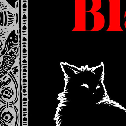 HOTBook Wallet, Edgar Allan Poe, The Black Cat, Gothic Wallet