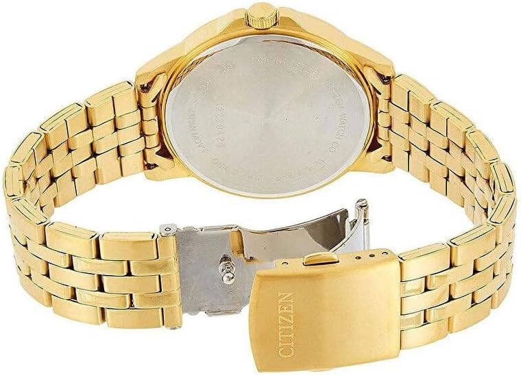 HOTCitizen Quartz Mens Watch, Stainless Steel, Classic, Gold-Tone