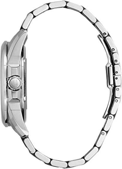 HOTBulova Men's Classic Sutton 3-Hand 21-Jewel Automatic Watch, 42 Hour Power Reserve, Skeleton Dial, Luminous Hands, 100M Water Resistant, 43mm