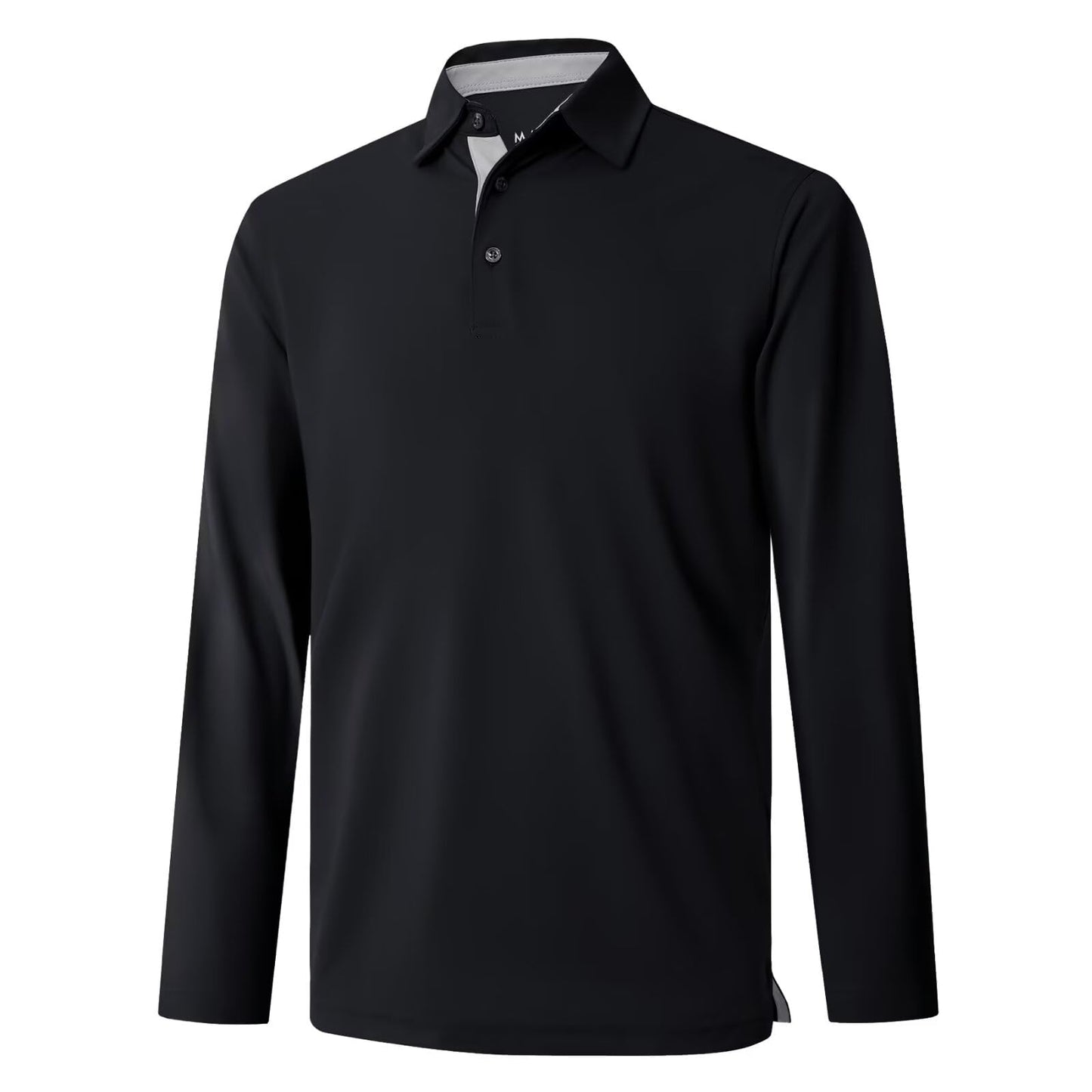 HOTMens Golf Shirt Short and Long Sleeve Moisture Wicking Dry Fit Performance Solid Casual Pique Golf Polo Shirts for Men