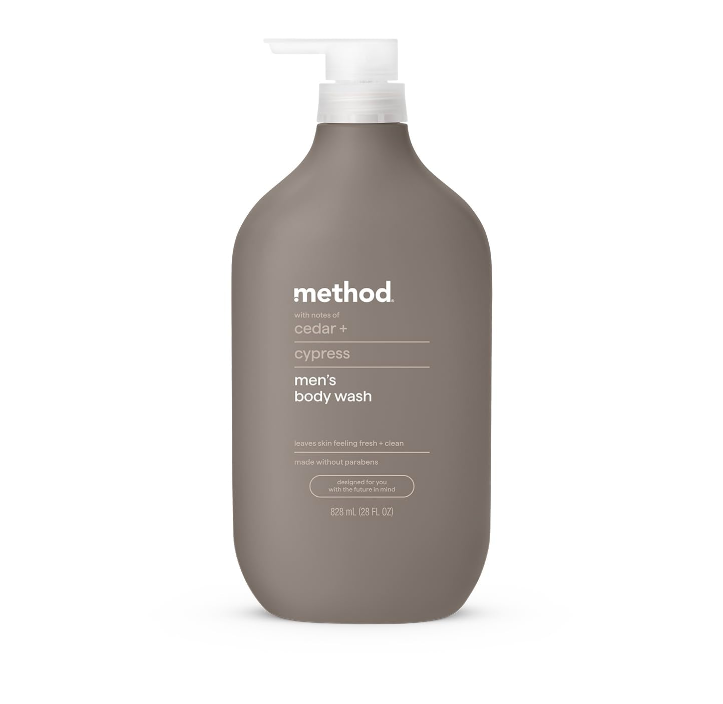 HOTmethod men's Body Wash, Sea + Surf - Moisturizes & Cleanses, Made without Parabens or Phthalates, Cruelty-Free, 28 fl oz