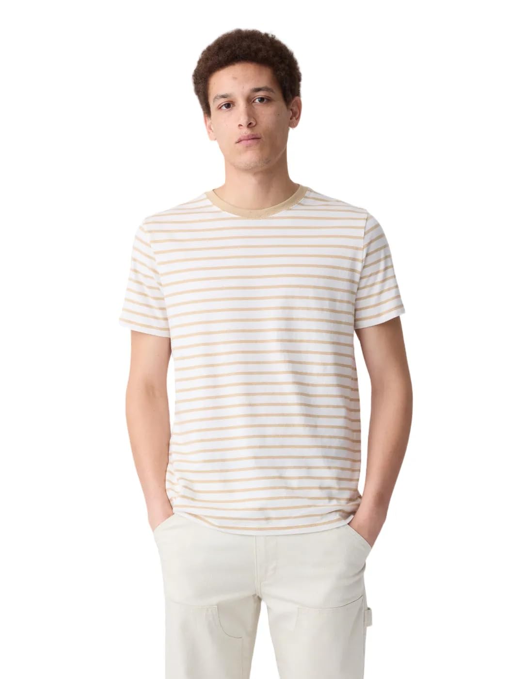 HOTGap Mens Everyday Soft Crewneck T-Shirt Tee