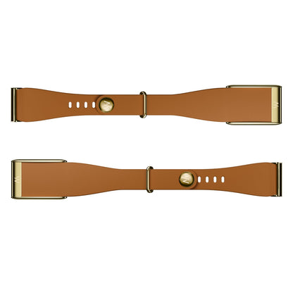HOTWHOOP 5.0 LeatherLuxe Band – Genuine Italian Leather Accessory for Health, Fitness, & Wellness Wearable – Not Compatible with Gen 4