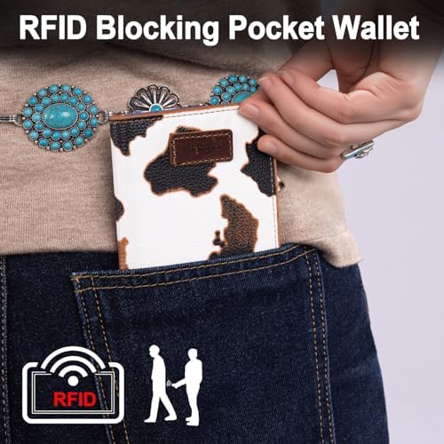 HOTWrangler Cow Wallet and Small Purse