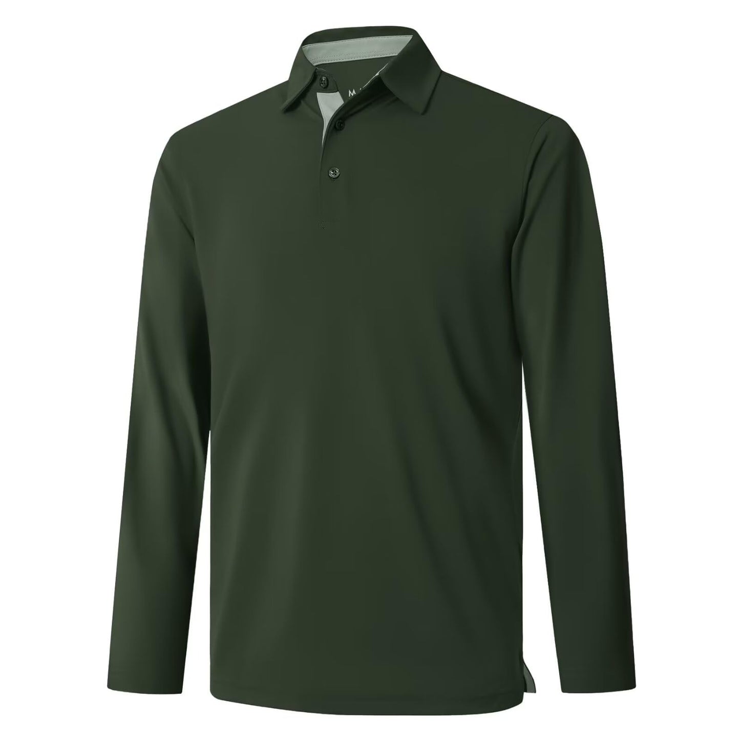HOTMens Golf Shirt Short and Long Sleeve Moisture Wicking Dry Fit Performance Solid Casual Pique Golf Polo Shirts for Men