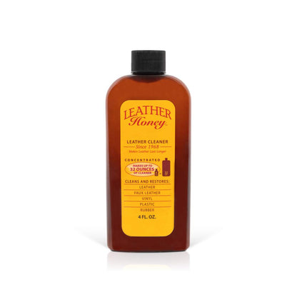 HOTLeather Honey Leather Cleaner: Non-Toxic Leather Care Made in the USA Since 1968. Deep Cleans Leather, Faux & Vinyl - Couches, Car Seats, Purses, Tack, Shoes & Bags. Safe Any Colors & White Leather