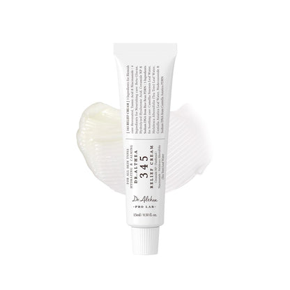 HOTDr.Althea 345 Relief Cream, Korean Skincare, 1.69 Fl Oz (Ver.2 - Pack of 2) | PDRN, Hyaluronic Acid for Instant Hydration, Blemish, Post-Acne Vegan Face Moisturizer, Non-comedogenic