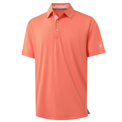 HOTMens Polo Shirts Short and Long Sleeve Casual Solid Stylish Dry Fit Performance Designed Collared Golf Polo Shirts for Men
