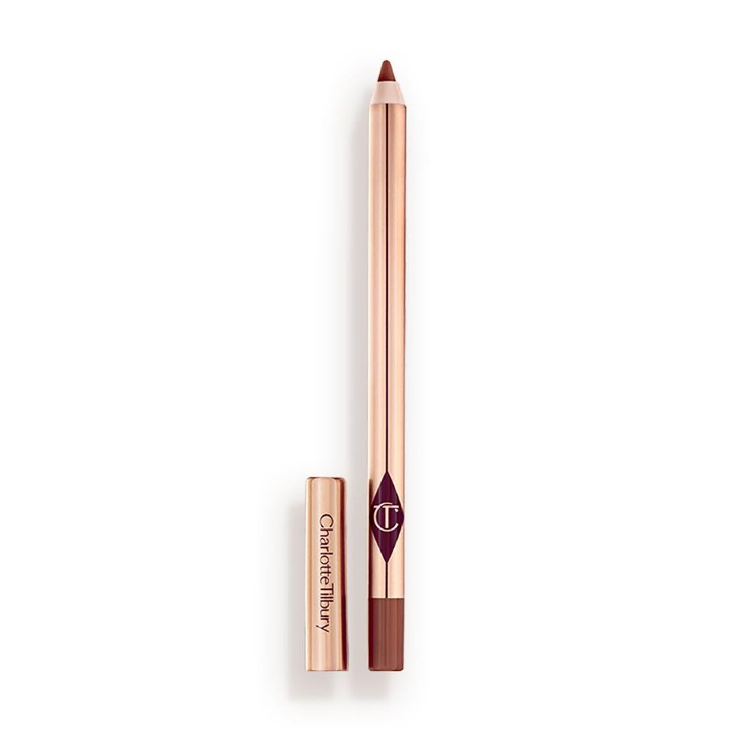 HOTCharlotte Tilbury Lip Cheat Lip Liner Pencil - Gives Lips a Fuller-Looking, Defined Pout - Enriched with Jojoba Oil & Hyaluronic Acid - Waterproof, Smudge-Proof & Transfer-Proof