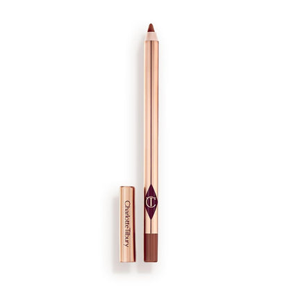 HOTCharlotte Tilbury Lip Cheat Lip Liner Pencil - Gives Lips a Fuller-Looking, Defined Pout - Enriched with Jojoba Oil & Hyaluronic Acid - Waterproof, Smudge-Proof & Transfer-Proof