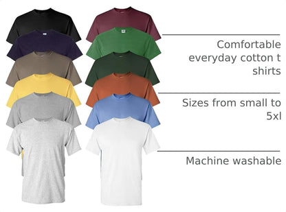 HOTEVERYDAY TEES Men's Heavy Cotton Tee (Pack of 12), Assorted Mixed Color Small to 5XL
