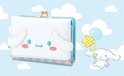 HOTBelugaDesign Kawaii Wallet | Anime Fashion Women Cartoon Pastel Cute Coin Pouch