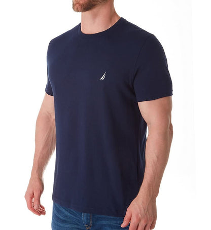 HOTNautica Men's Short Sleeve Solid Crew Neck T-Shirt Shirt