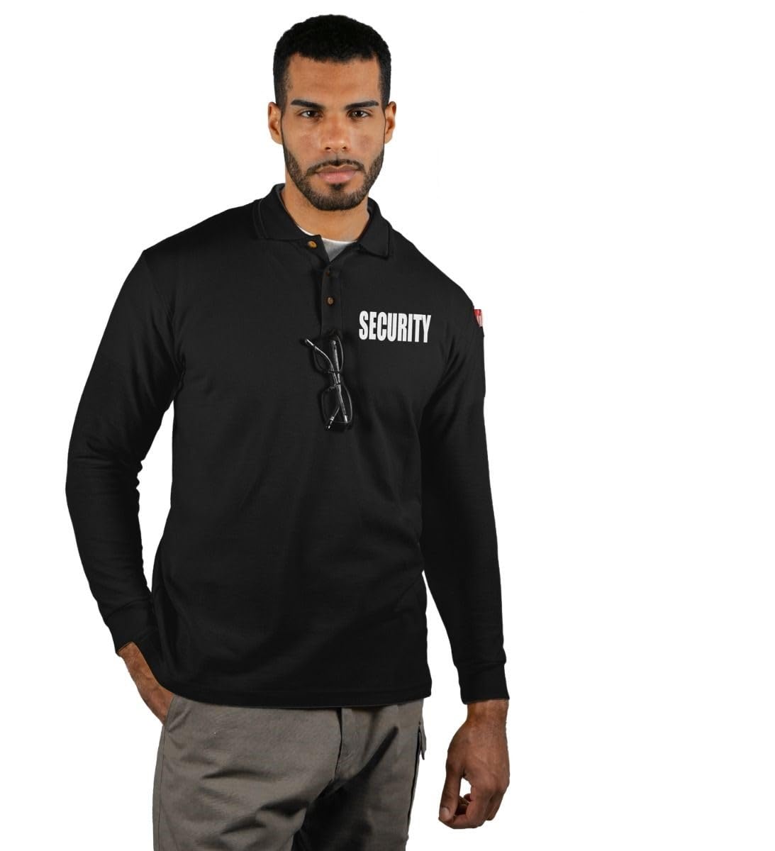 HOTFirst Class Poly Cotton Tactical Polo Shirts - Security Guard Officer Shirt