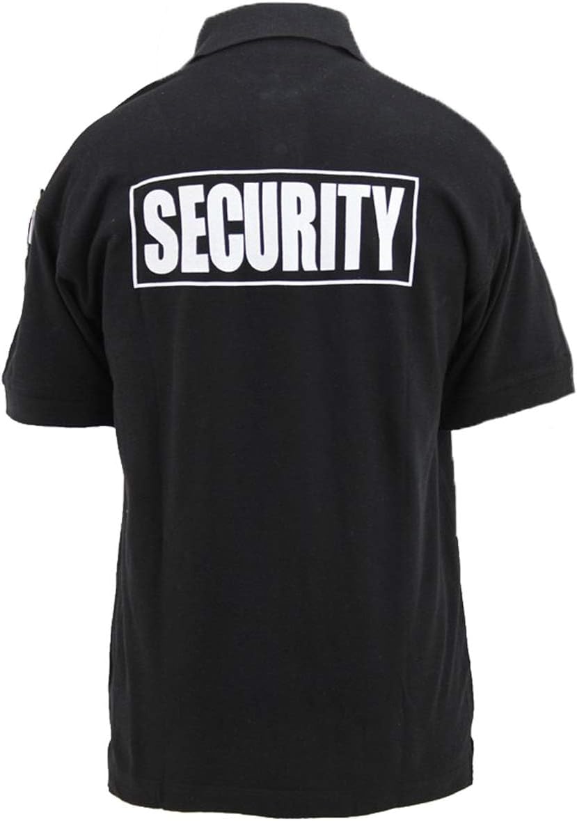 HOTFirst Class Poly Cotton Tactical Polo Shirts - Security Guard Officer Shirt