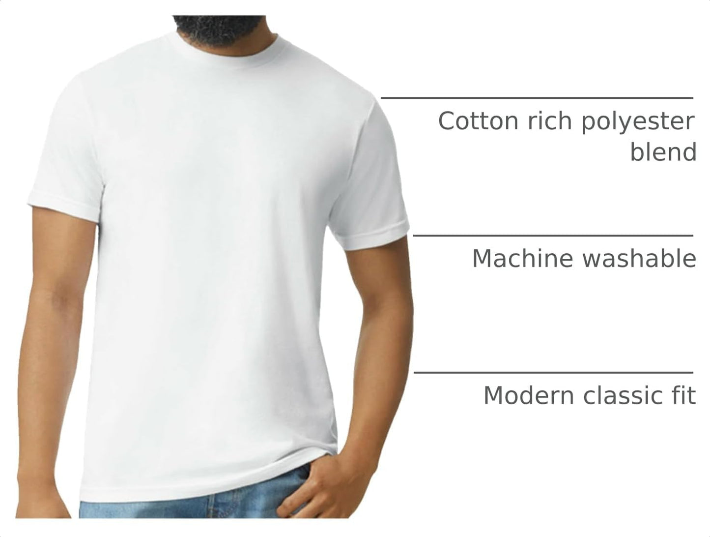 HOTGildan Adult Softstyle CVC Short Sleeve T-Shirt, Style G67000, Multipack