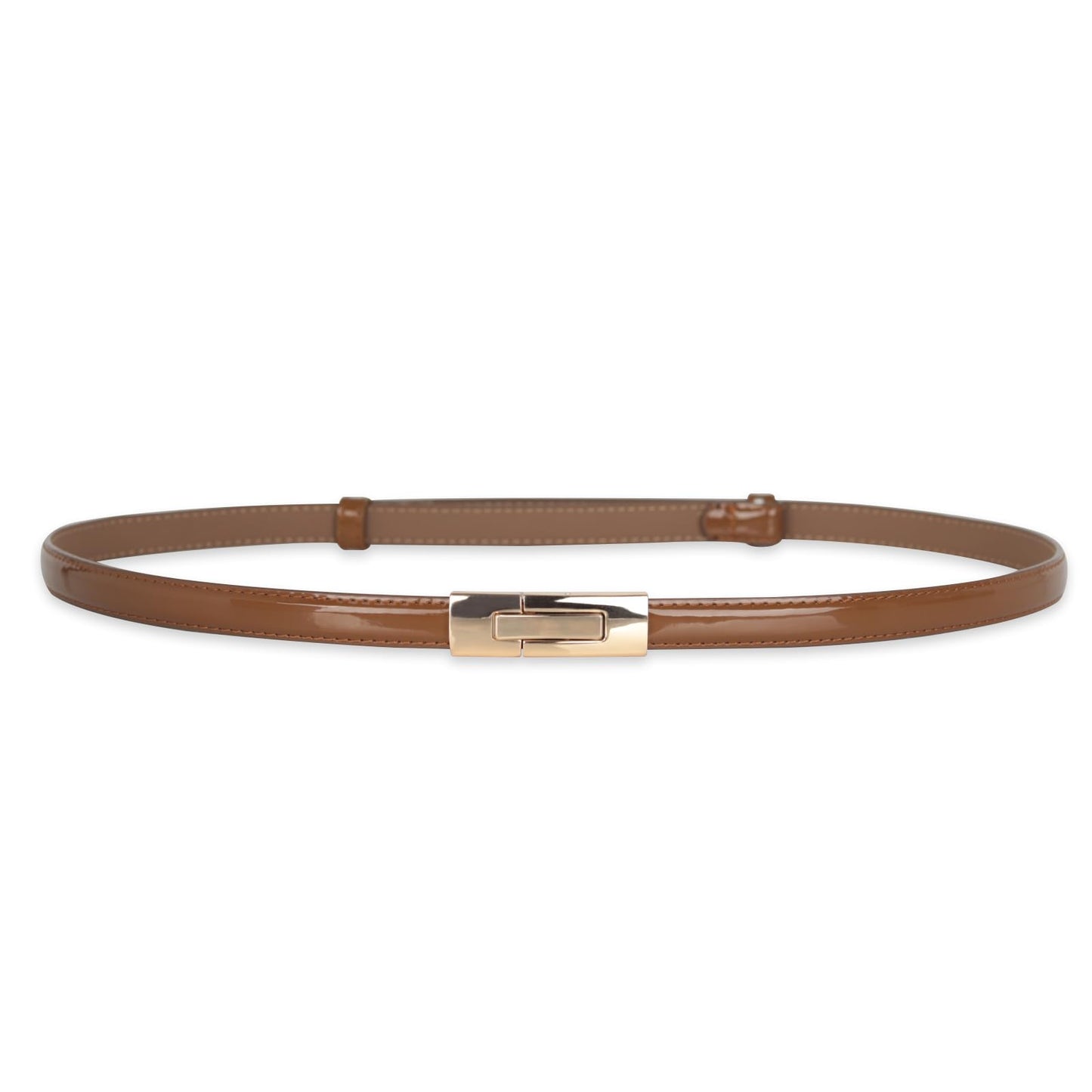 HOTAurolran Women's Leather Belt with Buckle - Ideal for Dresses, Jeans, and Coats