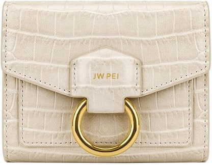 HOTJW PEI Stella Wallet - Ivory Croc